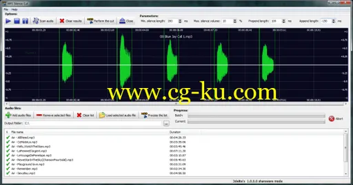 3delite MP3 Silence Cut 1.0.4.9 x64的图片1