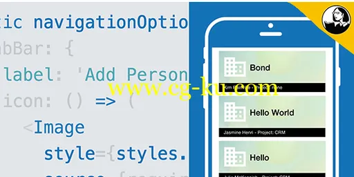 Create a CRM Mobile Application with React Native (Mar. 2019)的图片1