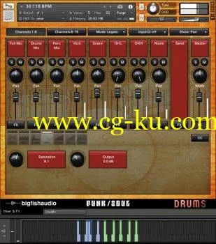 Big Fish Audio Funk Soul Vintage Drum Loops MULTiFORMAT的图片2