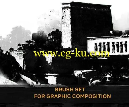 Artstation – Brush Set For Graphic Composition with Sathish Kumar的图片1