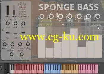 Sound Dust Sponge Bass KONTAKT的图片1