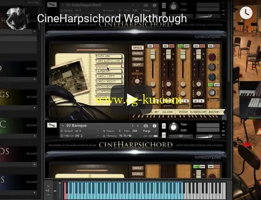 Cinesamples CineHarpsichord KONTAKT的图片1