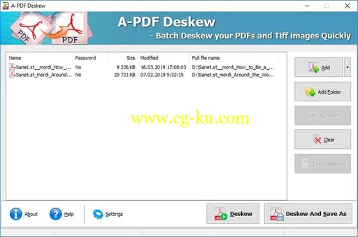 A-PDF PDF Deskew 3.5.4的图片1