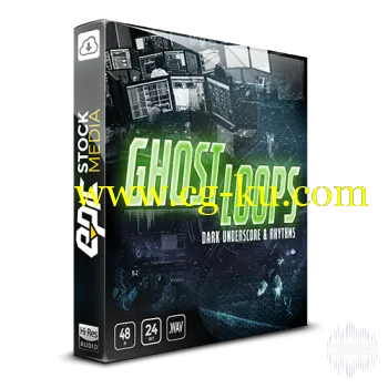 Epic Stock Media Ghost Loops Dark Underscore and Rhythms WAV的图片1