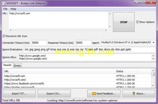 VovSoft Broken Link Detector 2.6 + Portable的图片1