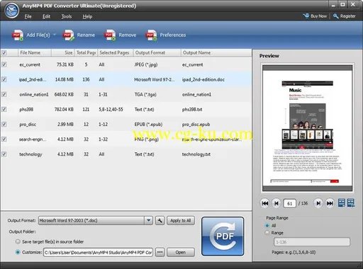 AnyMP4 PDF Converter Ultimate 3.3.22 Multilingual的图片1