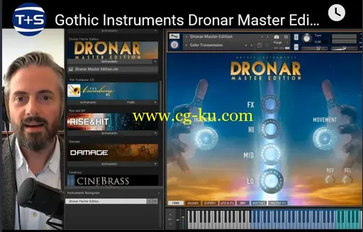 Gothic Instruments DRONAR Master Edition KONTAKT的图片1