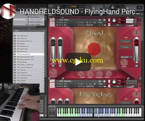 HandHeldSound FlyingHand Percussion v1.5 KONTAKT的图片1