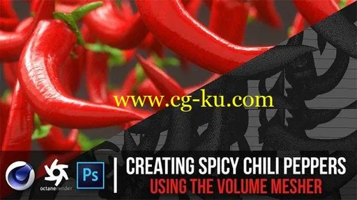 Creating Spicy Chili Peppers Using the Volume Mesher的图片1