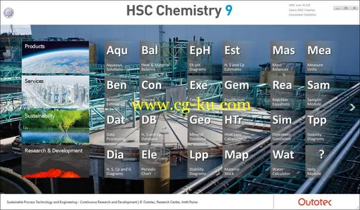 Outotec HSC Chemistry 9.3.0.9的图片1