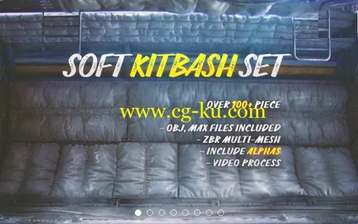 Gumroad – Soft Kitbash Set vol.1的图片1