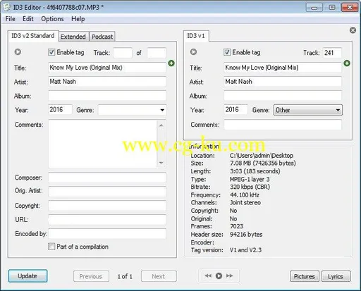 ID3 Editor 1.26.43的图片1