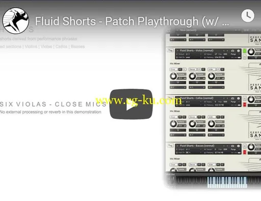 Performance Samples Fluid Shorts v1.1 KONTAKT的图片1