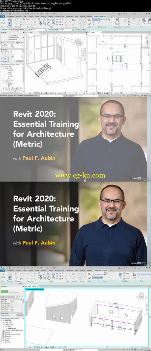 Revit 2020: Essential Training for Architecture (Metric)的图片1