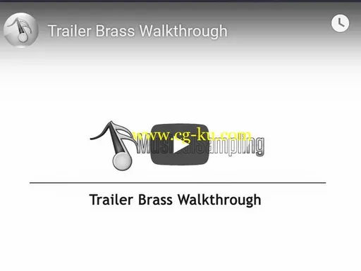 Musical Sampling Trailer Brass v1.1 KONTAKT的图片1