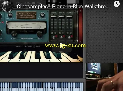 Cinesamples Piano in Blue v2.3b KONTAKT的图片1