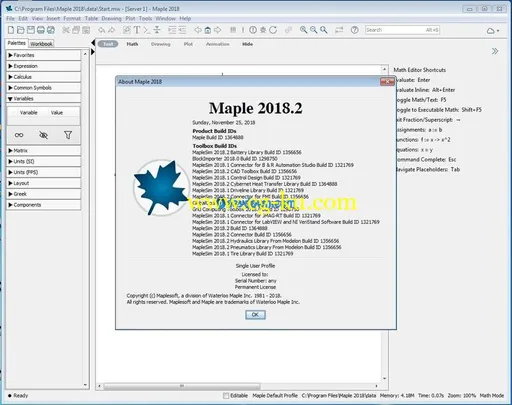 Maplesoft MapleSim 2018.2.1 Win/Macosx/Linux的图片2