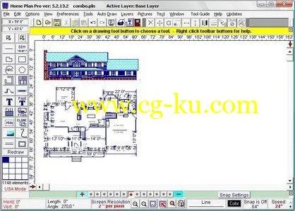 HomePlanSoft Home Plan Pro 5.7.1.1的图片1