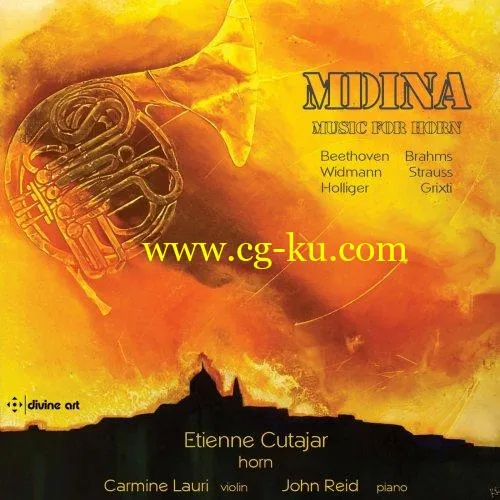 Etienne Cutajar, Carmine Lauri & John Reid – Mdina: Music for Horn (2019) FLAC的图片1