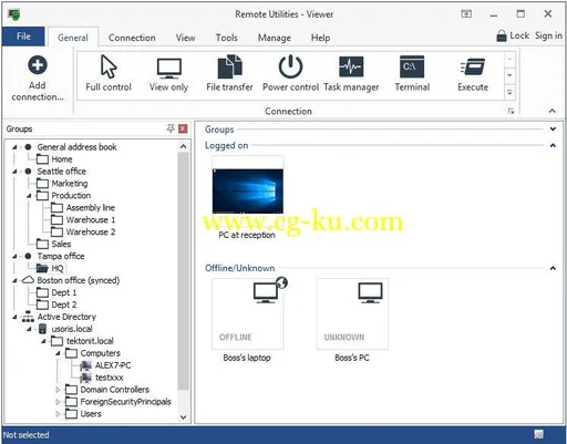 Remote Utilities Viewer 6.10.8.0 Multilingual的图片1