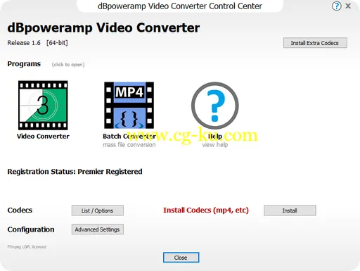 dBpoweramp Video Converter R1.6 Premier 1.6.0.2的图片1