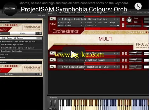 ProjectSAM Symphobia Colours: Orchestrator v1.3 KONTAKT的图片1