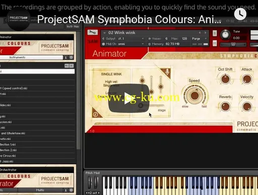 ProjectSAM Symphobia Colours: Animator v1.3 KONTAKT的图片1