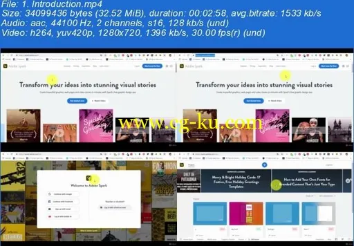 Create Images, Videos And Web Pages Using Adobe Spark 2019的图片1