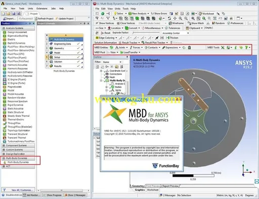 FunctionBay Multi-Body Dynamics SP0/SP1/SP2/SP3 for ANSYS 18.2/19.0/19.1/19.2 x64的图片4