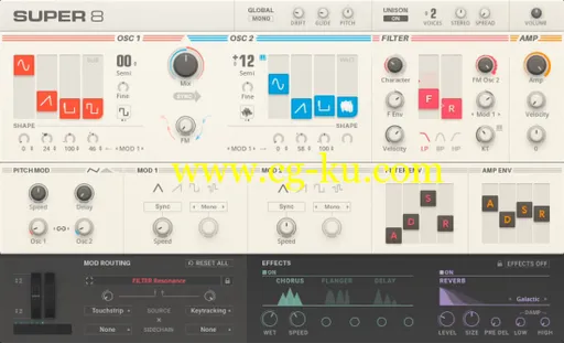 Native Instruments Super 8 for REAKTOR v1.0.5 MacOSX的图片1