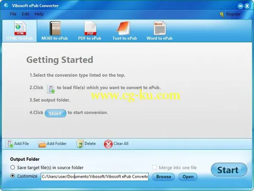 Vibosoft ePub Converter 2.1.24 Multilingual的图片1