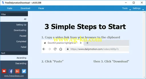 Free Dailymotion Download 4.0.0.208 Premium的图片1