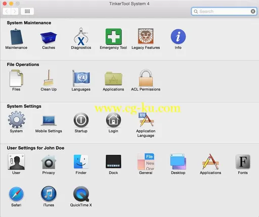 TinkerTool System 5.99 S1 Multilangual MacOSX的图片1