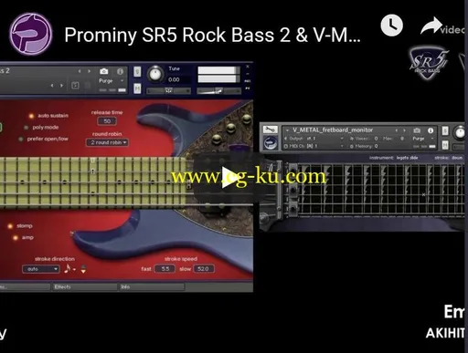 Prominy SR5 Rock Bass 2 v2.01 KONTAKT的图片1