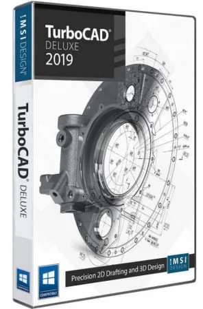 IMSI TurboCAD Deluxe 2019 26.0 x86/X64的图片1