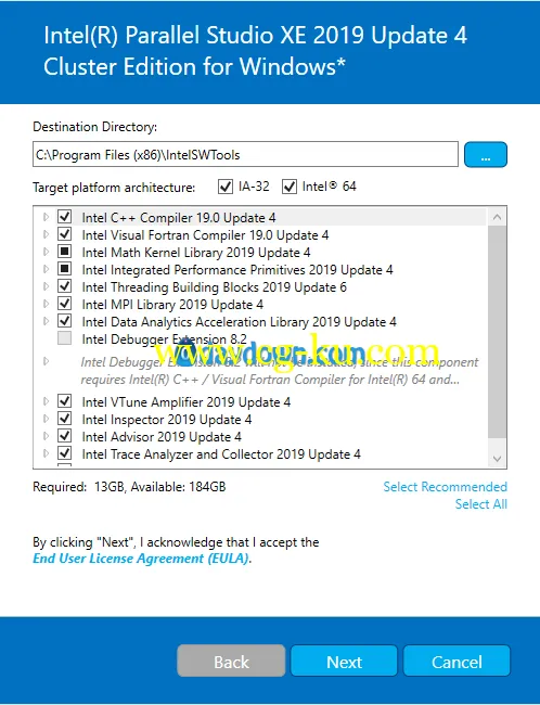 Intel Parallel Studio XE Cluster Edition Update 4 2019的图片3