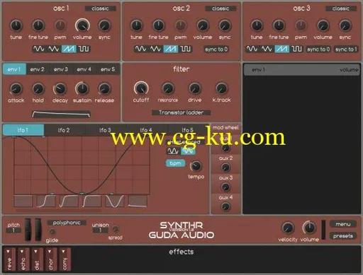 Guda Audio SynthR 1.2的图片1