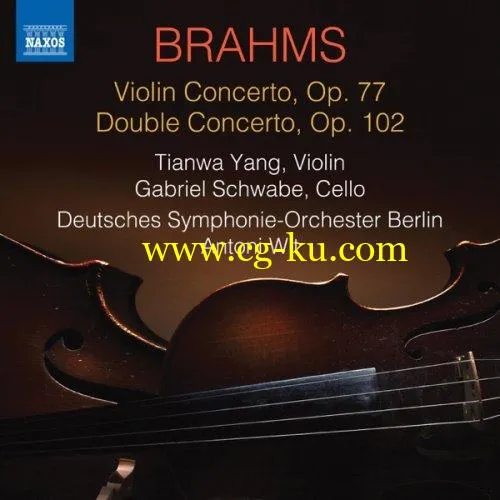 Tianwa Yang, Gabriel Schwabe, Deutsches Orchester Berlin Antoni Wit – Brahms: Violin Concerto, Op. 77 Double Concerto, Op.102 FLAC的图片1