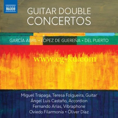 M.Trápaga, T.Folgueira, Á.L.Castaño, F.Arias – Puerto, Abril & Guereña Guitar Double Concertos (2019) FLAC的图片1