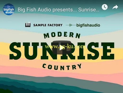 Big Fish Audio Sunrise: Modern Country KONTAKT的图片2