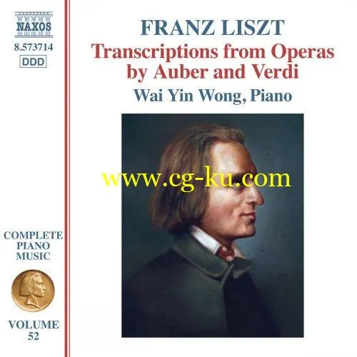 Wai Yin Wong – Liszt Complete Piano Music, Vol. 52: Transcriptions from Operas by Auber Verdi (2019) FLAC的图片1