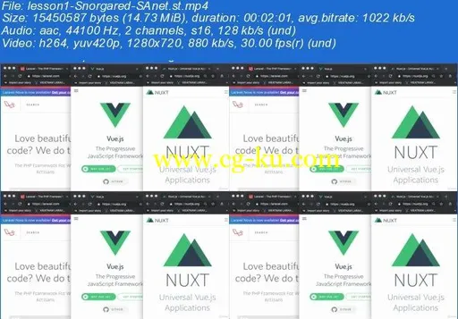 Nuxt JS with Laravel API – Building SSR Vue JS Apps的图片1