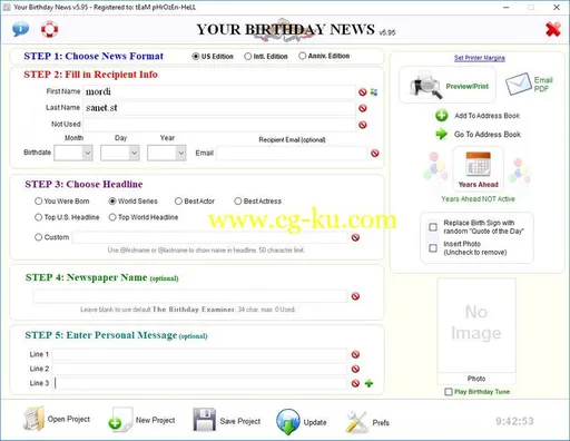 Your Birthday News 6.0的图片1