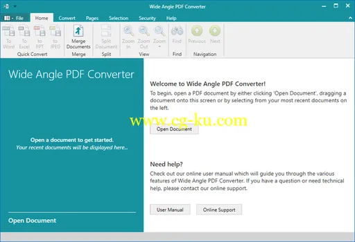 Wide Angle PDF Converter 1.09的图片1