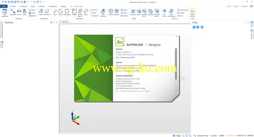 Vero AlphaCAM Designer 2020.0.1920的图片1