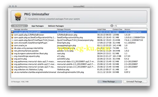 UninstallPKG 1.1.6 MacOSX的图片1