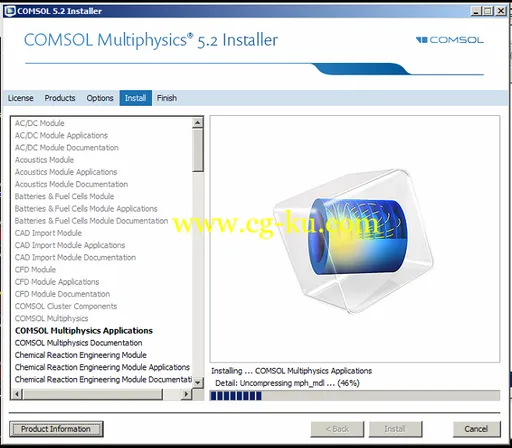 Comsol Multiphysics 5.4.0.346 Win/Linux/Mac的图片4