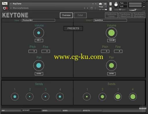 Channel Robot KeyTone v1.1 KONTAKT的图片1