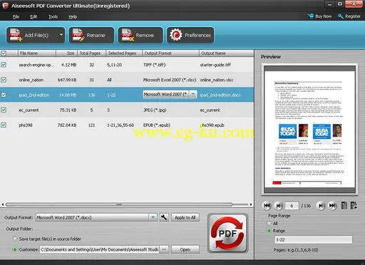 Aiseesoft PDF Converter Ultimate 3.3.22 Multilingual的图片1