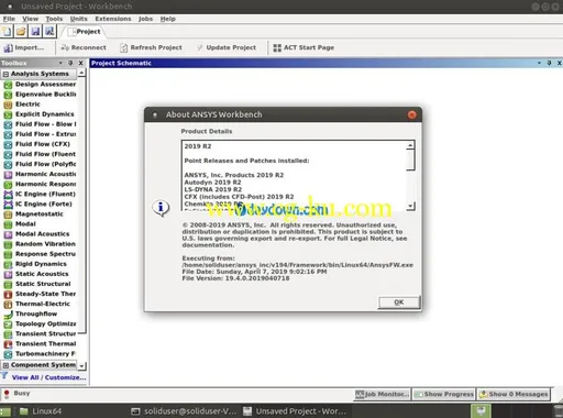 ANSYS Products 2019 R2 Linux64-SSQ的图片2
